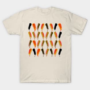 Colored feathers T-Shirt